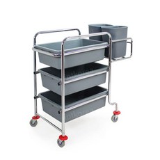 식기 반납대 급식실 푸드코트 트레이 반납함 퇴식대, 블랙