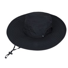 stillmonaco Snapple 可變形大帽簷網眼登山帽, 黑色