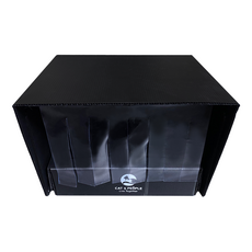 캣앤피플 길고양이 급식소 1개, 1세트, 블랙