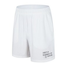 백화점상품 아레나 수영용품 카일 3.5부 레저 팬츠 화이트 깨끗한