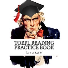 TOEFL Reading Practice Book: Reading Preparation for the TOEFL iBT and Paper Delivered Tests Paperback, Exam Sam Study AIDS and Media, English, 9781949282016