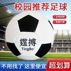 學校推薦校園足球中小學生訓練足球4號5號青少年比賽兒童足球, 1個, 2號兒童足球 顏色隨機（1-5歲),【單球+球針+網兜】