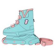 Loungefly Mattel 클래식 바비 피규어 스케이트 크로스바디 백 173408, Loungefly Mattel 클래식 바비 피규어 스케