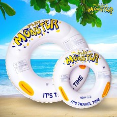 몬스터 튜브-60cm 아동 수영 물놀이 원형튜브 kc인증 물놀이튜브 어린이튜브 유아튜브