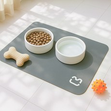 코어엑시스 규조토 반려동물 흡수 식기패드 식기매트, 1개