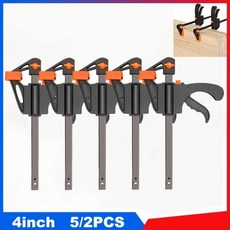 10개 목공 작업 클립 DIY 릴리즈 세트 수공구 클램프 래칫 4인치 하드