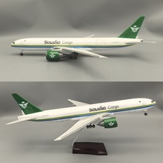 사우디아항공 보잉 B777 화물 비행기 항공기 모형 다이캐스트 1:157