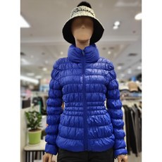 파사디골프 여성 P24WWJ752M 세련되고 가볍고 따뜻한 셔링주름 경량 패딩점퍼 블루