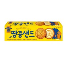 크라운 국희 땅콩샌드, 93g, 10개