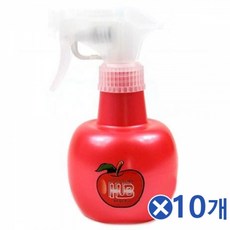 작은 사과분무기 소형-색상랜덤x10개ㅎ 300ml 물조루