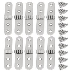 아이베란다 코너경첩 슬림형 힌지 가구철물 15x77mm, 10개