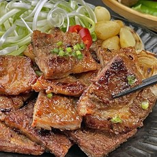 전통 마포 서서갈비 양념 돼지갈비 칼집 양념구이 양념돼지왕구이, 마포서서갈비, 1개, 400g