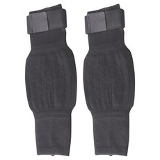 加厚羊毛寶寶護膝 加長保暖防風護腿 萊卡繃帶加壓設計, 深灰【高密度羊絨纖維】, 1個