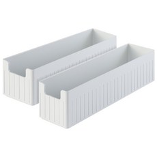 팬트리 수납 정리함 서랍 정리 리빙박스 중 2개, 낮은형(슬림대) 2개, 1개