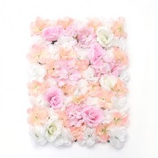 딜로그샾 인테리어 꽃벽 조화 포토월 웨딩 촬영 배경 60x40cm, 1개, 상세페이지 참조