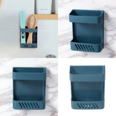 퀴니 접착식 리모컨거치대 블루그린 학용품, 1개, 블루