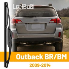 스바루 아웃백 뒷 유리 앞 와이퍼 뒷문 창, A. Outback 2009-2014