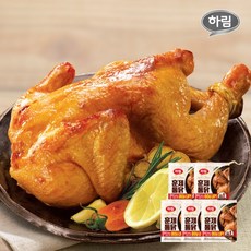 하림 훈제통닭, 630g, 5개