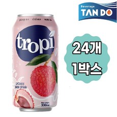 [베트남 음료] 탄도 트로피 리치 주스 드링크 330ml, 24개