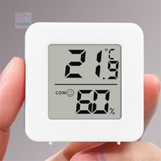 On동네 미니 디지털 온습도계 Wh 체감온도지수