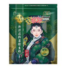 Mdmmd. 後宮涼感抑菌衛生棉，50%涼感配方，一般型24.5cm，抑菌衛生防護，告別悶熱不適, 1套