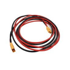 엠디홍 퀀텀캣 12AWG 보조 연장선 2m 검빨 파워탭 파워뱅크 MPPT 시거잭 20A 주행충전기용, 1개