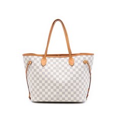 루이 비통 중고 2018 다미에 아주르 네버풀 MM 토트 백