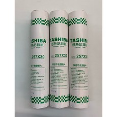 妮的文具 東芝TASHIBA B4傳真紙 感熱紀錄紙 足30米 適用多款傳真機, 1個, 白色