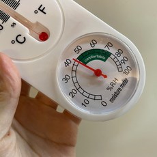 아날로그온습도계 온도습도계 국민온습도계 벽걸이 무전원 아날로그, 본상품선택, 1