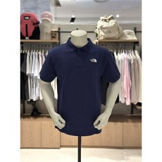 노스페이스 24SS 남성용 NI7PQ12B 올데이 클래식 반팔 폴로 티셔츠 217490