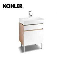 KOHLER FAMILY CARE 31500T-PD1 60公分臉盆浴櫃組，現代簡約設計，浴室收納首選，輕鬆提升浴室美感, 1個