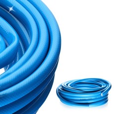 KIMOS 세차 말랑 물호스, 블루, 10m