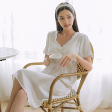 글램공감 에이프릴 여성슬립 홈원피스 3colors