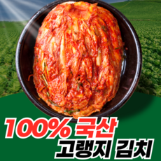 안군농원 국산 최상급 재료 강원도 고랭지 포기김치, 1개, 3kg