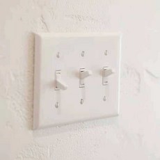 레트로 빈티지 스위치 감성 온오프 벽스위치 가정용 토글 이중 개방형 스위치 홈, 1개, 14. 3개용 3구