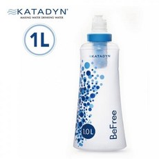 KATADYN BeFree 個人隨身濾水器 1.0L No.8018007，輕巧便攜，戶外露營淨水首選, 1個