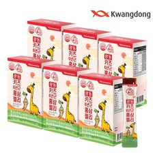광동 6년근 키즈 홍삼젤리 어린이영양제, 600g, 6개