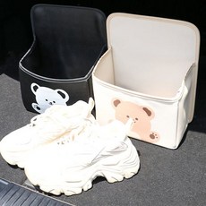 보관함 차량정리용품 신발장 방수 신발정리함 트렁크 수납함 신발보관, 블랙