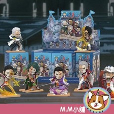 M.M小舖 海賊王海軍大將半剖系列盲盒 公仔 盒抽 一中盒6入, 1個