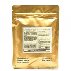 실크플로라헤나100g 천연염색약 모발손상NO 옻안타는염색 흰머리 새치커버 가는머리볼륨 두피케어 미용실, 1개, 다크브라운