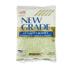 뉴그레이드 타피오카 미니펄 버블티 그린 밀크티 흑설탕, 태국 뉴그레이드 타피오카 펄 화이트 사고 버블펄400G, 1개, 400g, 1개입