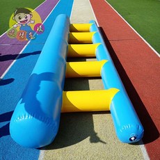 에어바운스 징검다리 교구 어린이집 유치원 축제 단체 협동 놀이 스포츠 에어 장애물, 3. 3m 높이/낮은 사다리