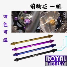 【瘋螺絲】KRV 專區 原廠 前輪芯 螺絲組 64正鈦/鈦合金螺絲, 帝王黑, 1個