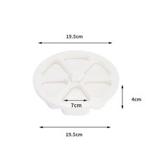 【 199出貨】飯團模具 三角飯團便當盒 日式壽司模具 六合一做紫菜包飯製作工具, 1個, 白色
