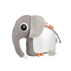 丹麥Done by deer 動物造型安全照照鏡，多款可選，寶寶探索玩具, 小象