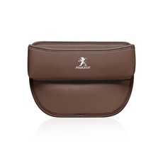 자동차 시트 틈새 정리함 가죽 수납함 내부, 1개, 2. 브라운