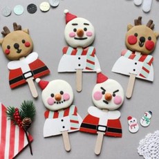 아트박스/도토리클래스 산타패밀리캔디비누5set, 본품