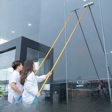 유리창 밀대 청소 밀대 아파트 스퀴지 베란다 청소, 1개