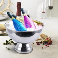 쿨 아이스 버킷 보관통 샴페인 쿨러 소형용, 1개, 1L