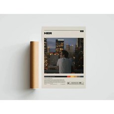 영화 트루먼 쇼 쇼생크 구속 년대 레트로 포스터 거실 캔버스 그림 벽 예술 홈 장식, 10. Q18018